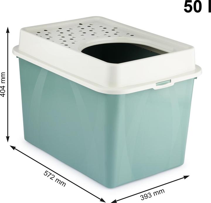 Actual product image Rotho Berty Eco (Cat litter box closed)