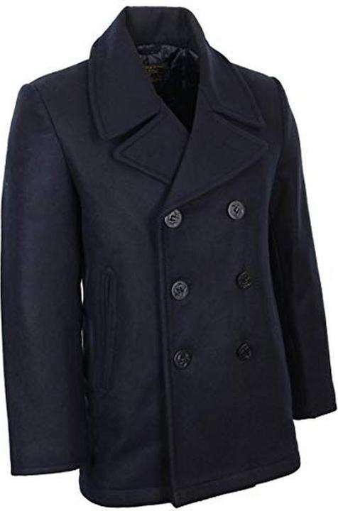 Immagine prodotto Mil-tec Us Navy Pea Coat Tessuto blu scuro (Kn.Schw.) M (M)