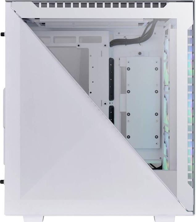 Actual product image Thermaltake Divider 500 TG Snow ARGB White (ATX, mATX, Mini-ITX)