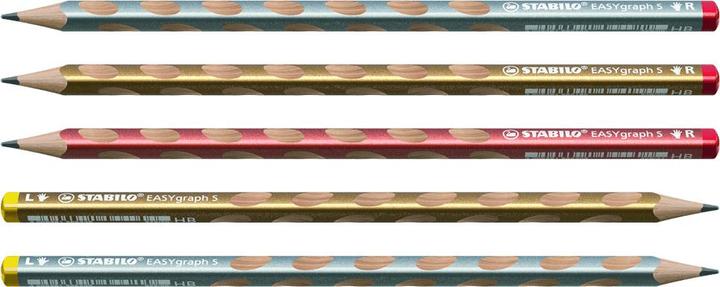 Handwriting Pencil - STABILO EASYgraph HB Right Handed Petrol Blister