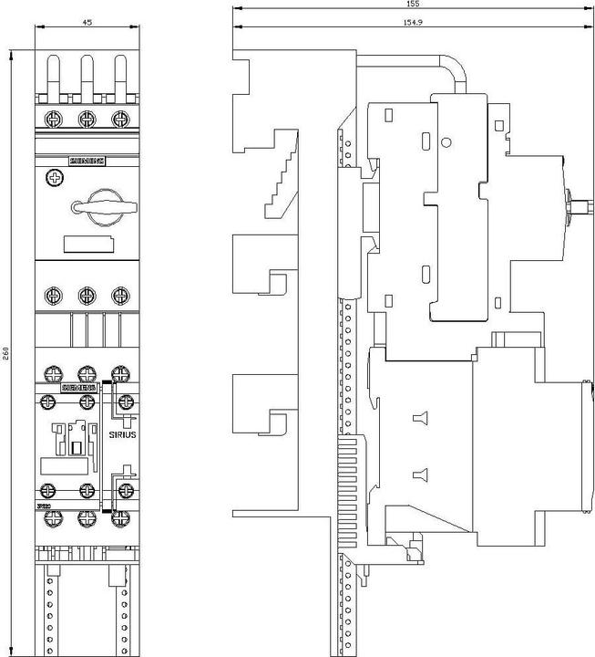 Produktbild Siemens Verbraucherabzweig