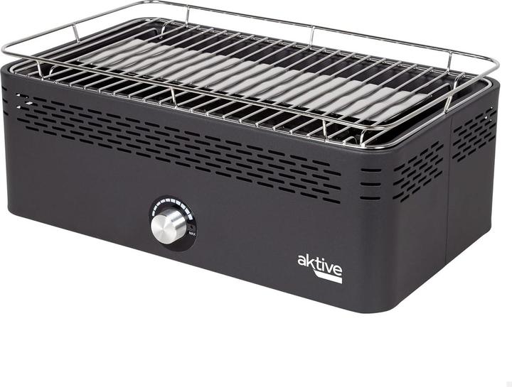 Aktive Portable Smokeless Charcoal Barbecue 45 x 19 x 28 cm (23 cm)