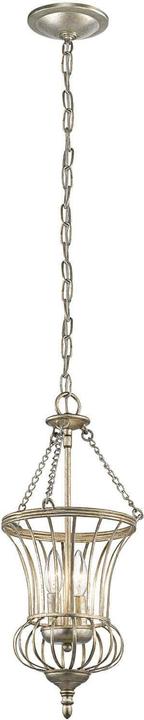 Productafbeelding Elstead Lighting Calla hanglamp E14 2-voudig sterling goud (E14)