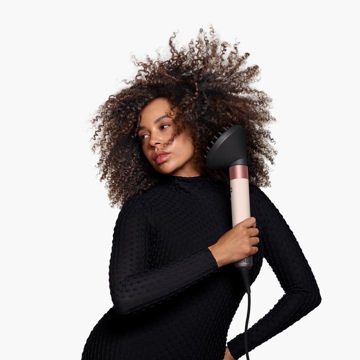 Actual product image Dyson Airwrap I.D. Curly + Coily Multi-Styler and Hair Dryer, Ceramic Pink/Rose Gold