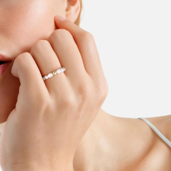 Produktbild Glanzstücke München Damen Perlen-Ring - 39097 (One Size)