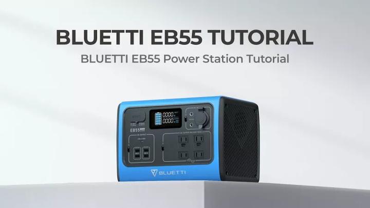 Image du produit Bluetti EB55 (537 Wh, 7.50 kg)