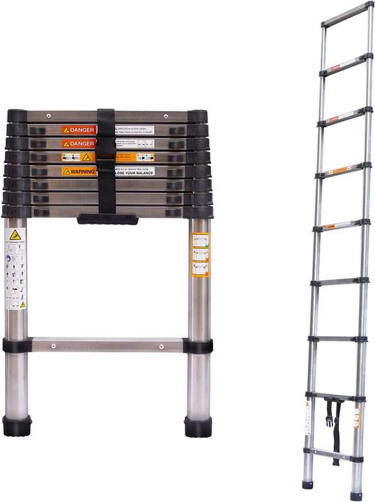 Produktbild Autofather Ausziehbare Teleskopleiter (Teleskopleiter, 72 cm)