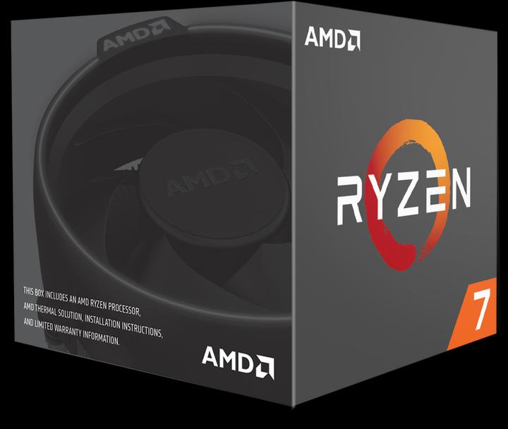 Actual product image AMD Ryzen 7 1800x (AM4, 3.60 GHz, 8 -Core)