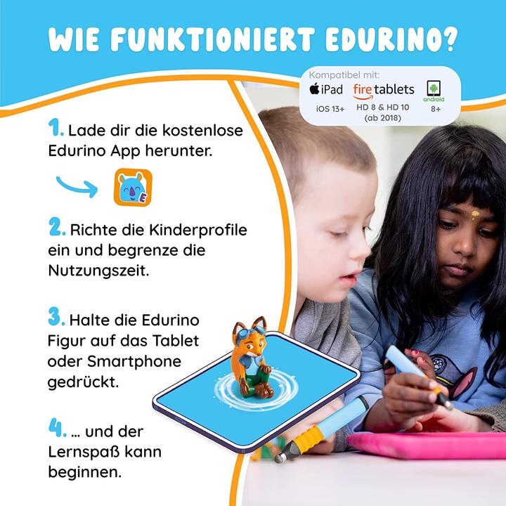 Actual product image Edurino First reading and writing (German)