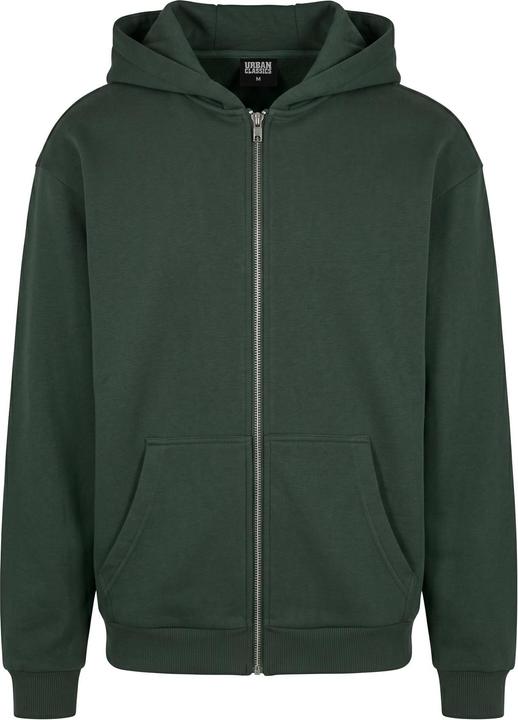 Image du produit Urban Classics Fluffy Zip Hoody forest 3XL (3XL)