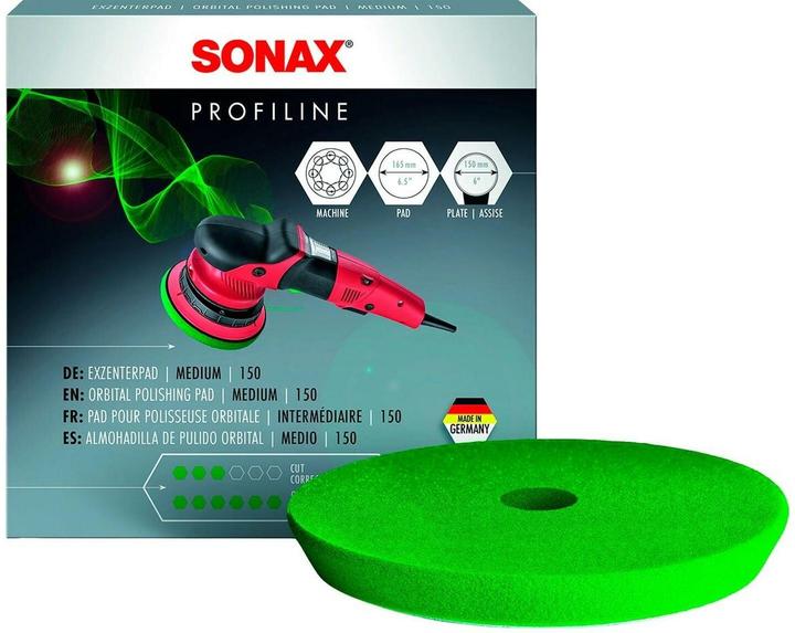 Produktbild Sonax PROFILINE Exzenter-Polierpad, medium, Ø 165 mm
