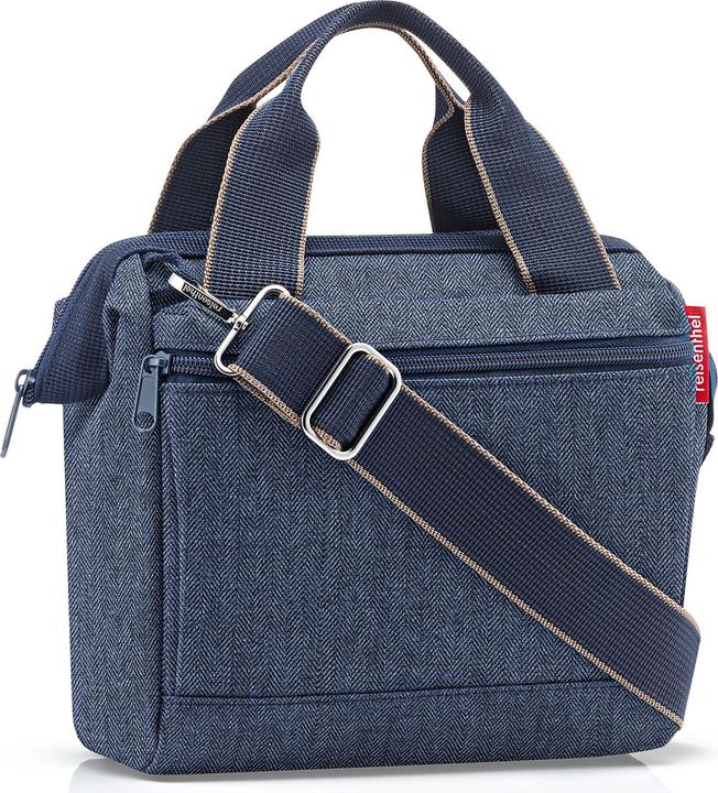 Herringbone Dark Blue