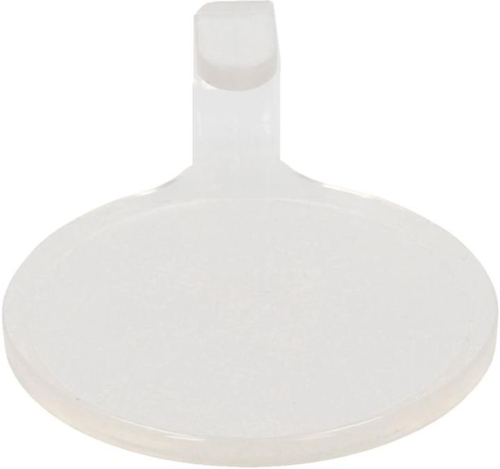 Image du produit Inofix Crochet adhésif rond, transparent, 2 pièces