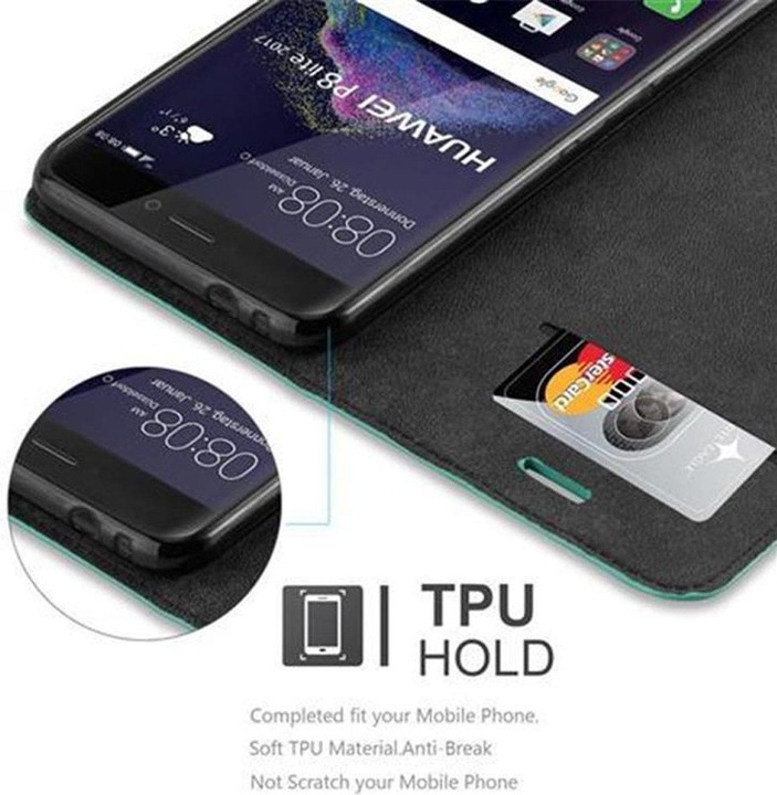 Produktbild Cadorabo Book Invisible Magnet Cover (Huawei P8 Lite (2017))