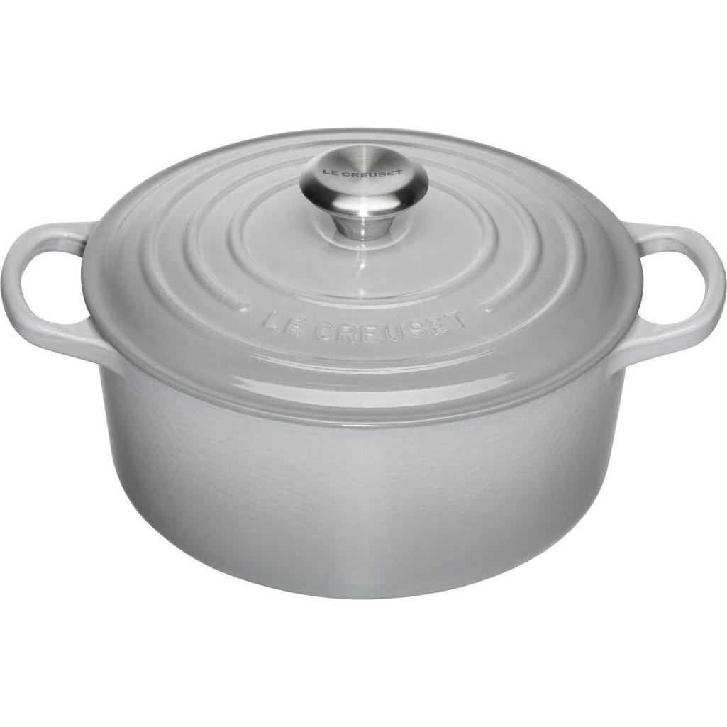 Le Creuset Bräter Signature, Pfanne + Kochtopf, Grau