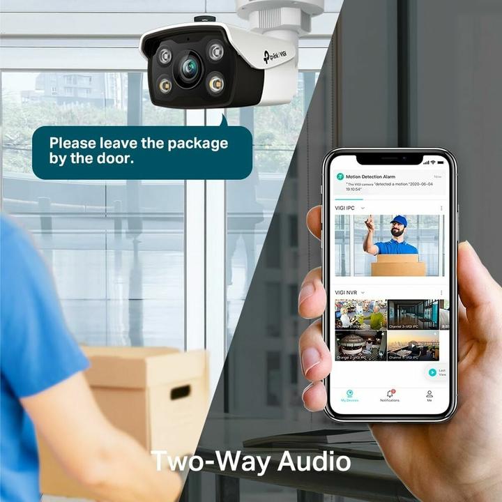 Actual product image TP-Link Camera sieciowa VIGI C350(4mm) 5MP Full-Colour typu Bullet (2880 x 1620 Pixels)