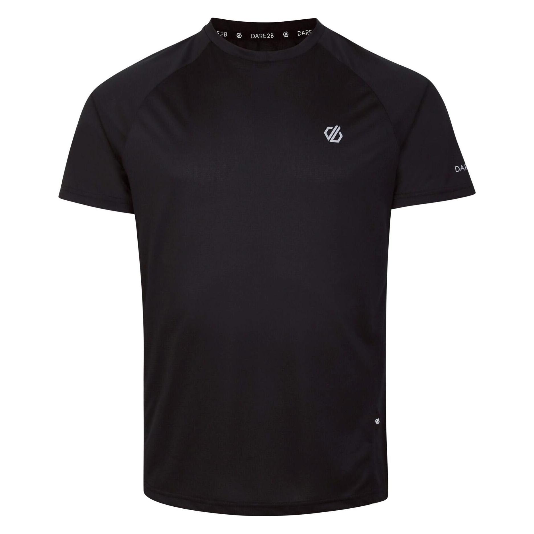 Dare2b, Herren, Sportshirt, Accelerate (3XL), Schwarz, 3XL
