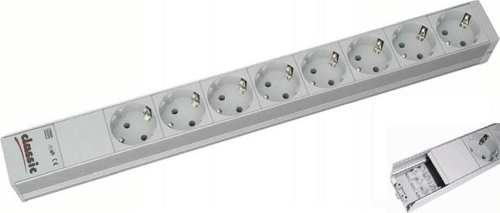 Image du produit Bachmann 19" 1U 8xCEE7/3 1xterminal (8 x, CEE 7/3, 2 m)
