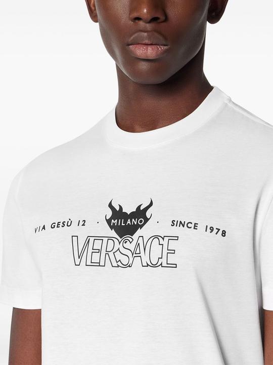 Produktbild Versace T-shirt E Polo Bianco (M)