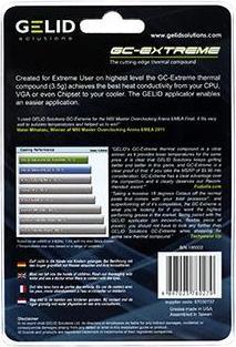 Produktbild Gelid GC Extreme (8.50 W/m K, 3.50 g)