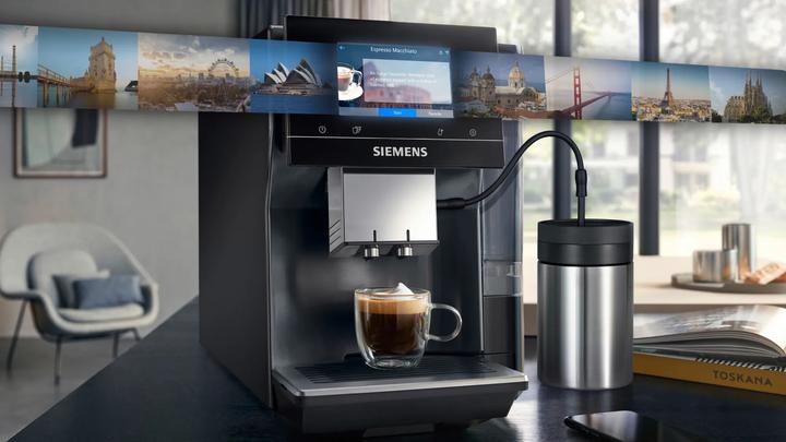 Productafbeelding Siemens Kaffeevollautomat, EQ700 classic, Silber, Wassertank, TP717DF6, ID TP717DF6