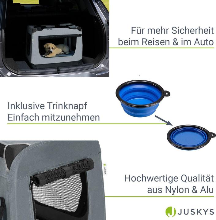 Image du produit Hauptner Caisse de transport pour chiens (Chien, Pliable, Respirant, Lavable)