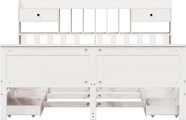 Produktbild vidaXL Bücherregalbett (100 x 200 cm)