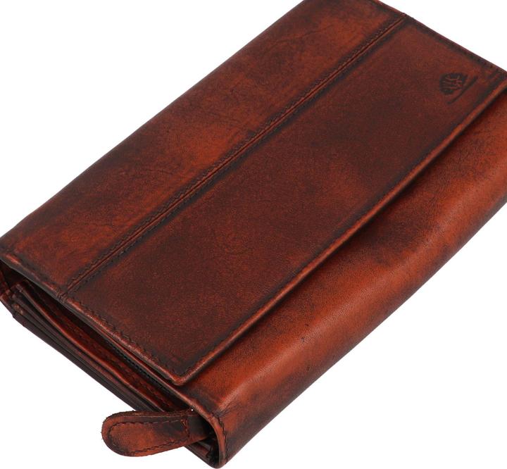 Actual product image Greenburry Destressed Geldbörse RFID Schutz Leder 13 cm