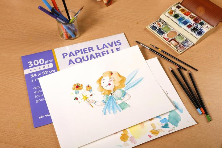 Actual product image Clairefontaine Art lessons (300 g/m², 240 x)