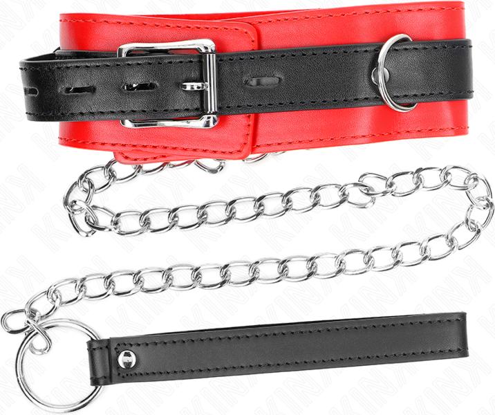 Produktbild Kink HALSBAND MIT GÃoeRTEL 65 CM MIT RIEMEN ROT 54 X 4,5 CM