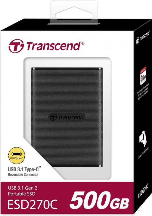 Image du produit Transcend ESD270C (500 Go)