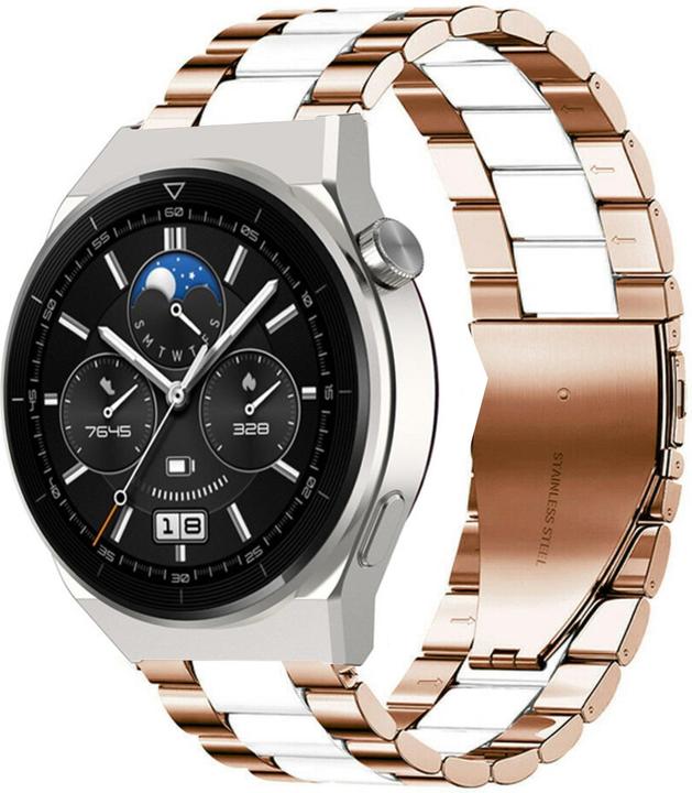 Produktbild Strap-it Stahlarmband (22 mm, Edelstahl, Huawei Watch 3 Pro)