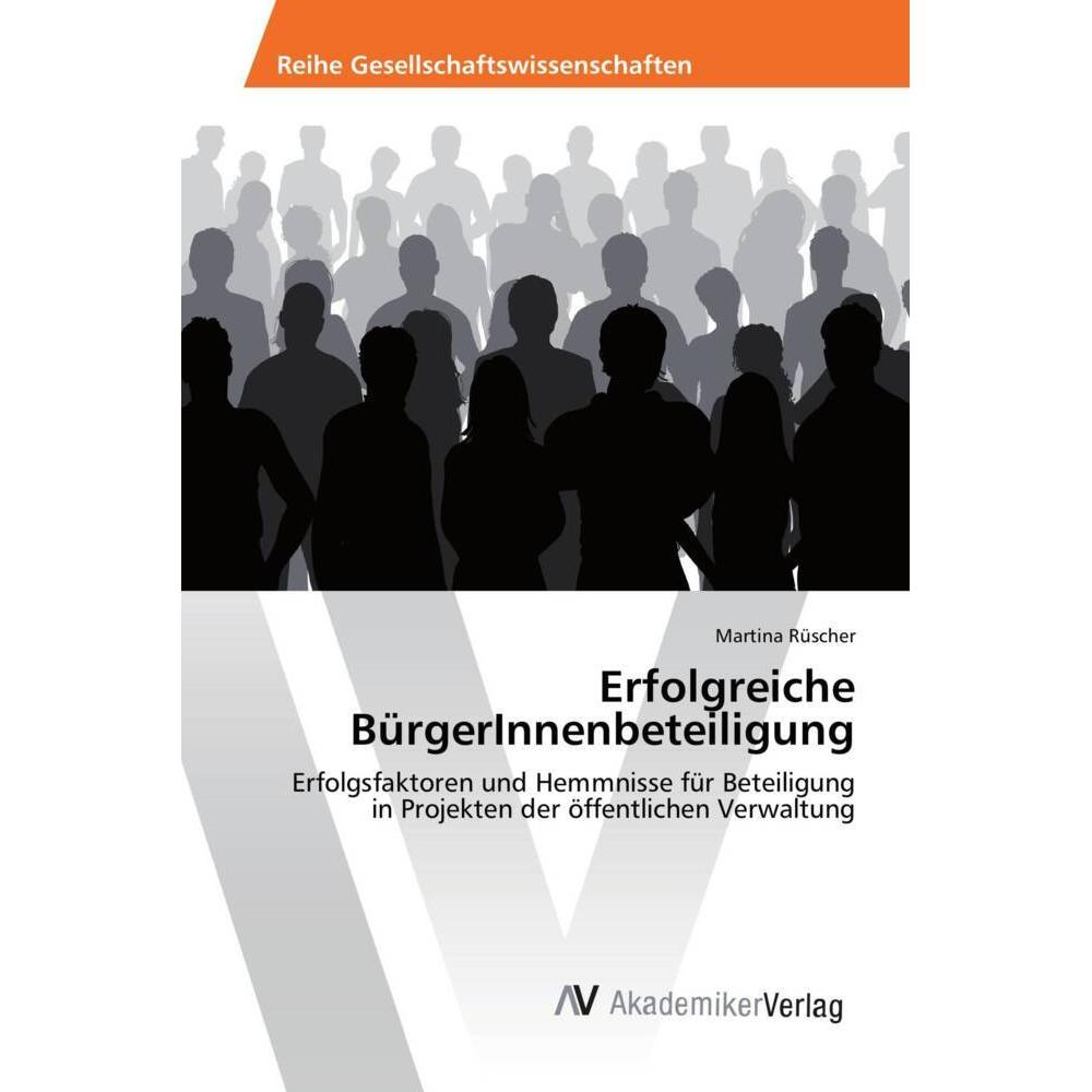 Erfolgreiche BürgerInnenbeteiligung, Fachbücher von Martina Rüscher