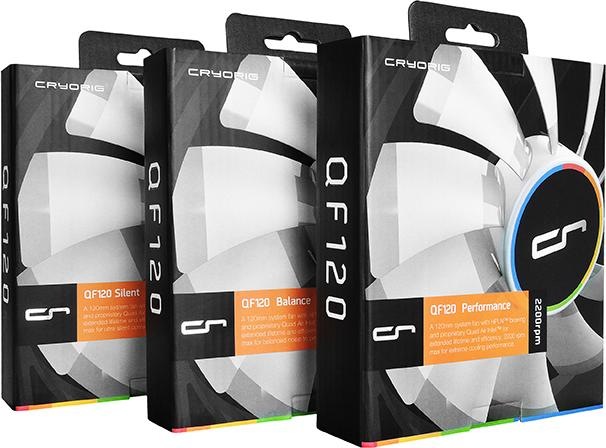 Actual product image Cryorig QF120 Silent (120 mm, 1 x)