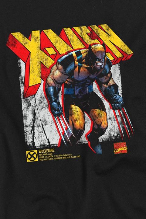 Immagine prodotto X-Men Maglietta Wolverine Infografica Bambini (128)