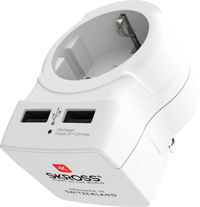 Produktbild Skross Reiseadapter EU - USA