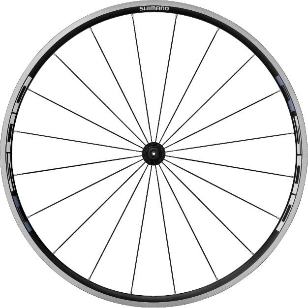 Actual product image Shimano WH-R501 (Front wheel, 28")