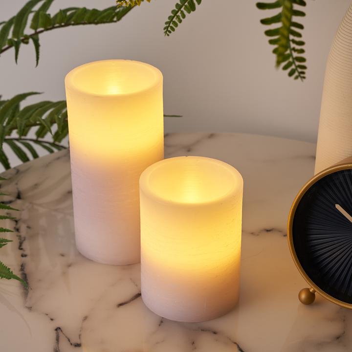 Immagine prodotto Pauleen Candela di cera a LED Lilla Set di 2 (2 x)