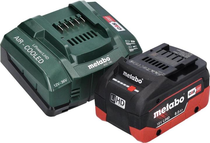 Immagine prodotto Metabo SSW 18 LTX 1450 BL Avvitatore a impulsi a batteria 18 V 1450 Nm Brushless + 1x batteria 8.0 Ah + (Batteria ricaricabile)