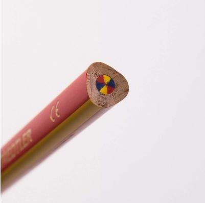 Actual product image Staedtler NORIS - Rainbow Pencil (Red, Yellow, Blue, 50 x)