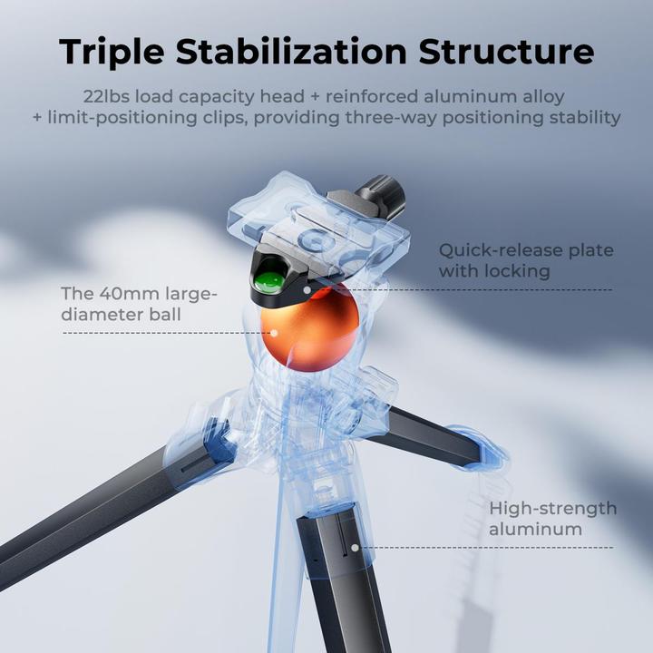 Actual product image K&F Concept A305A3+BH-40 (Metal)