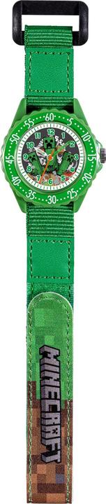 Produktbild Disney Minecraft "Zeit-Lehrer" Uhr mit Stoff (Analoguhr)