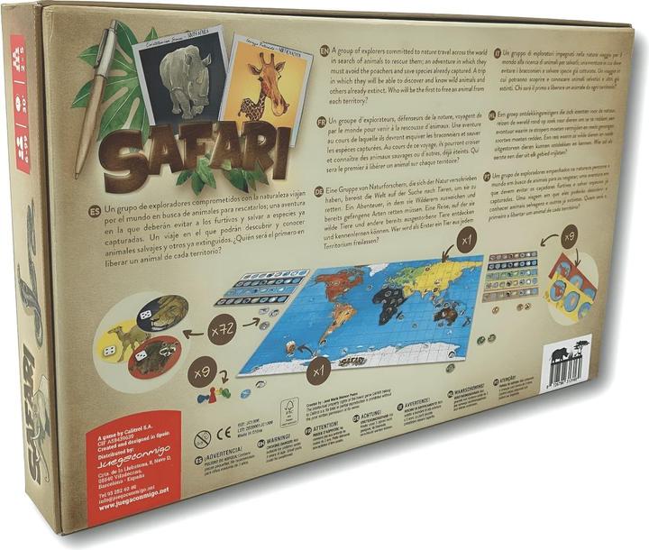 Produktbild Juegaconmigo Safari, das Spiel der Tiere