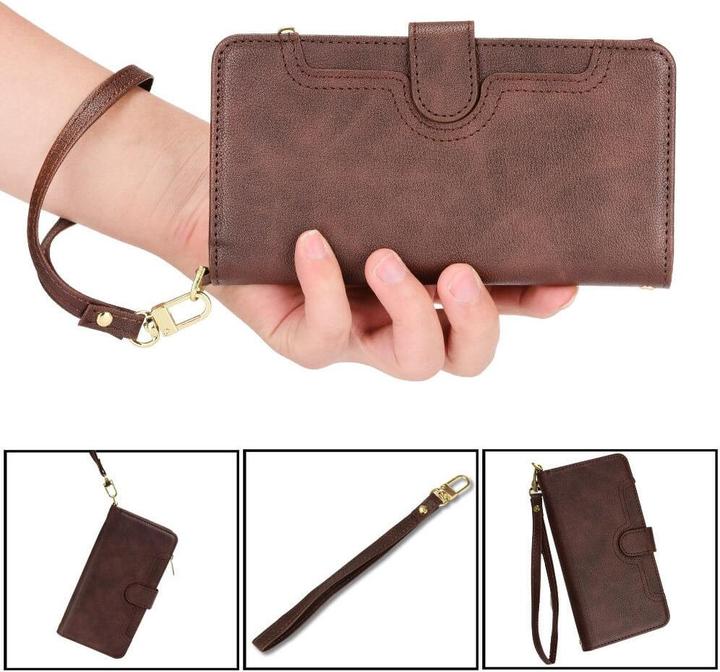 Actual product image Cover-Discount Google Pixel 7a - Wallet Case brown (Google Pixel 7a)