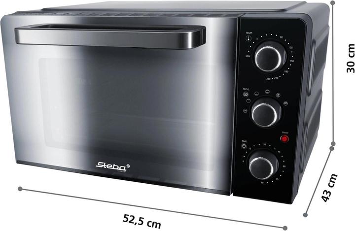 Steba KB 224 Black Steel grill oven