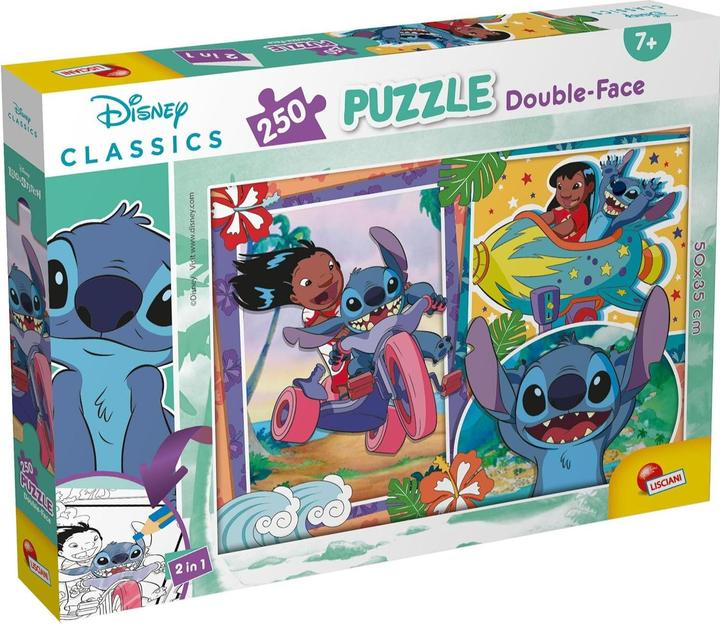 Image du produit Lisciani Puzzle De Disney Df Plus 250 Lilo & Stitch (250 pièces)
