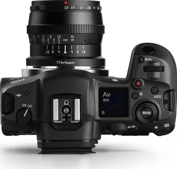 Actual product image TTArtisan 50mm f/1,2 Canon RF (Canon RF, APS-C / DX)
