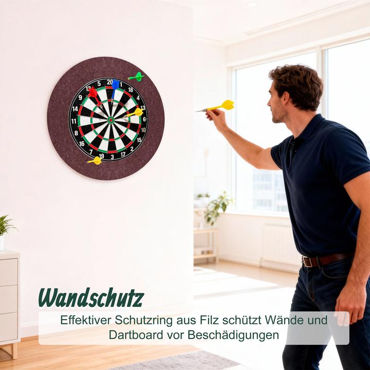 Image du produit Relaxdays Lot de 4 anneaux protège-cible