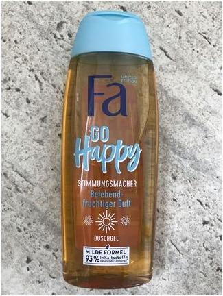 Immagine prodotto MGA go happy, gel doccia, 250 ml (250 ml)