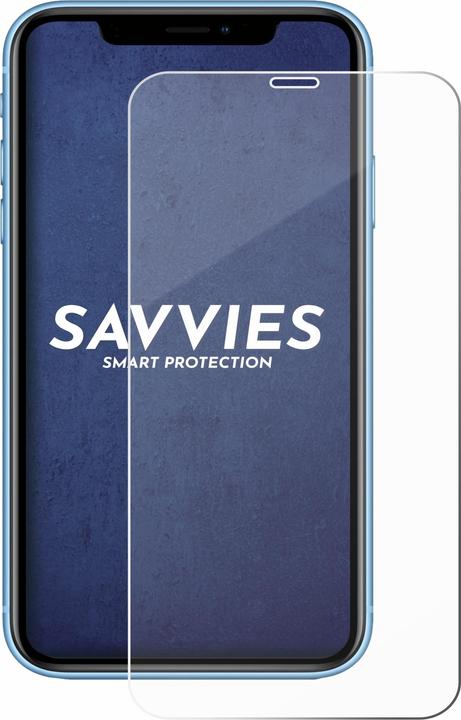 Actual product image Savvies Tempered Glass (1 pcs., Apple iPhone XR)